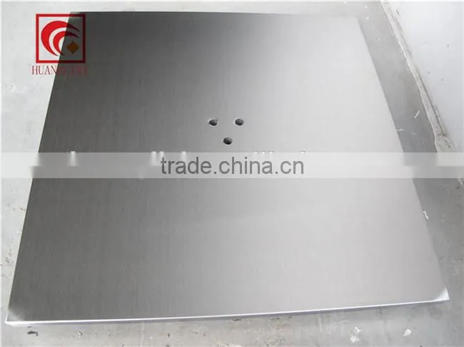 Stainless steel composite material base, the wire drawing of stainless steel table foot, additionally, western food