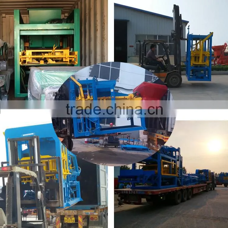 Low investment business QTJ4-25 brick making machines sale in kenya