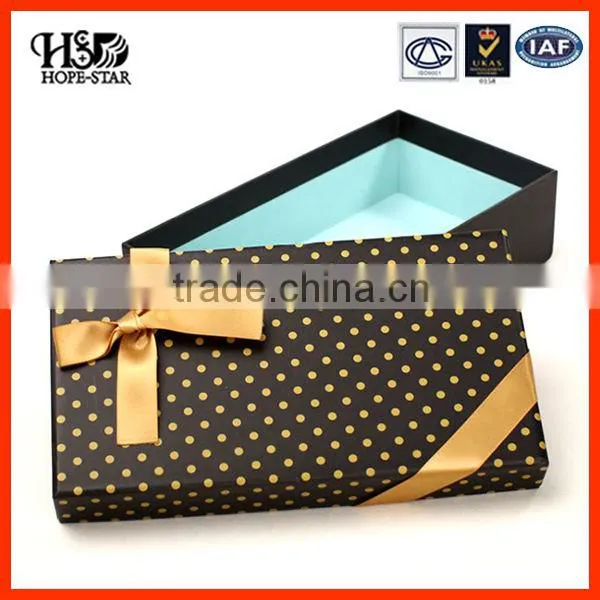 Hot Sale Paper Packaging Box Custom Logo Printed Recycled Black Matt Paper Gift Box