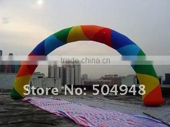 Outdoor event inflatable entrance decorative arch