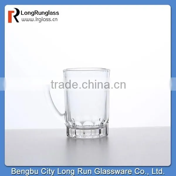 LongRun 85ml small glass mugs unique bottom