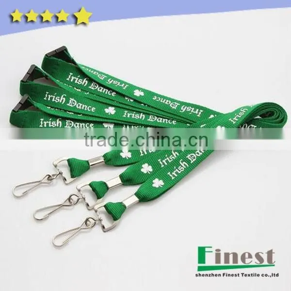 Personalized cheap custom printed polyester sublimation lanyard with logo