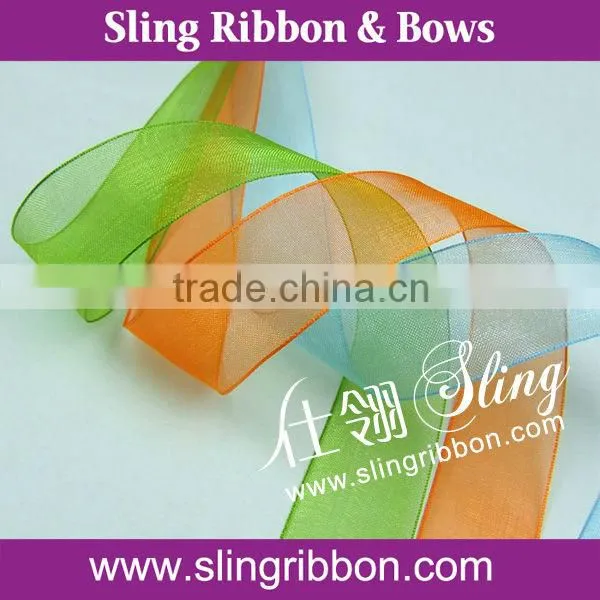 Red Sheer Ribbon For Packing
