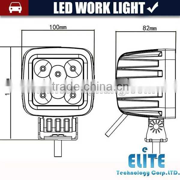 4inch 30W led work light off road driving lights 4x4 accessory