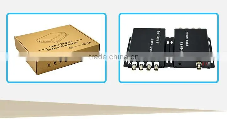 4ch AHD/CVI/TVI/Analog video extender over one coaxial cable