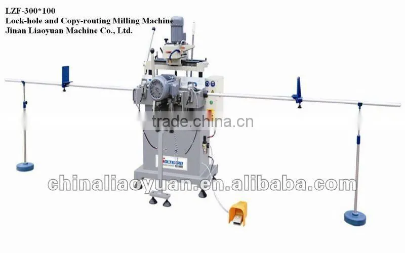 Window machine-Lock-hole and copy-routing Milling Machine
