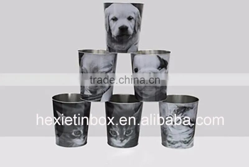 Colorful Hot Selling Metal Waste Bin For Home Or Office