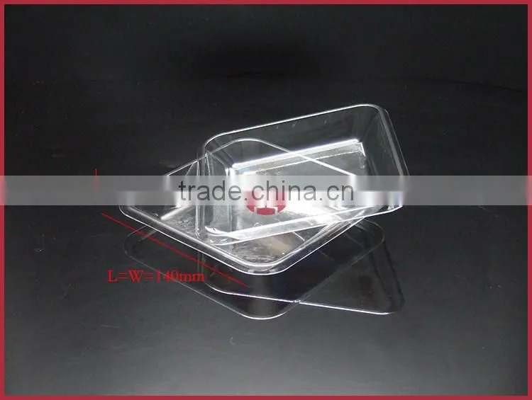 Disposable Products Plastic PET Blister Food Packaging Trays DY-PB001 Transparent