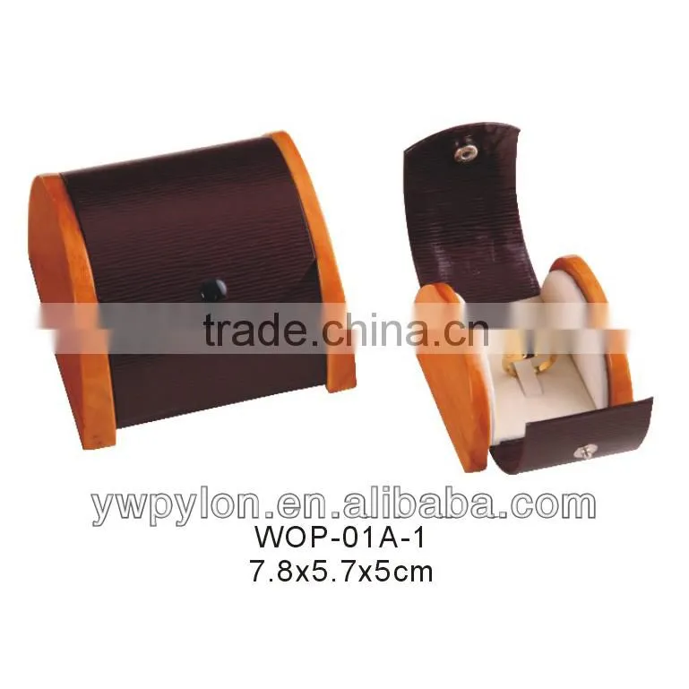 Archy glossy wooden paper jewelry box
