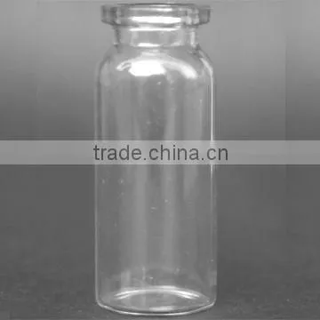 tubular glass vial