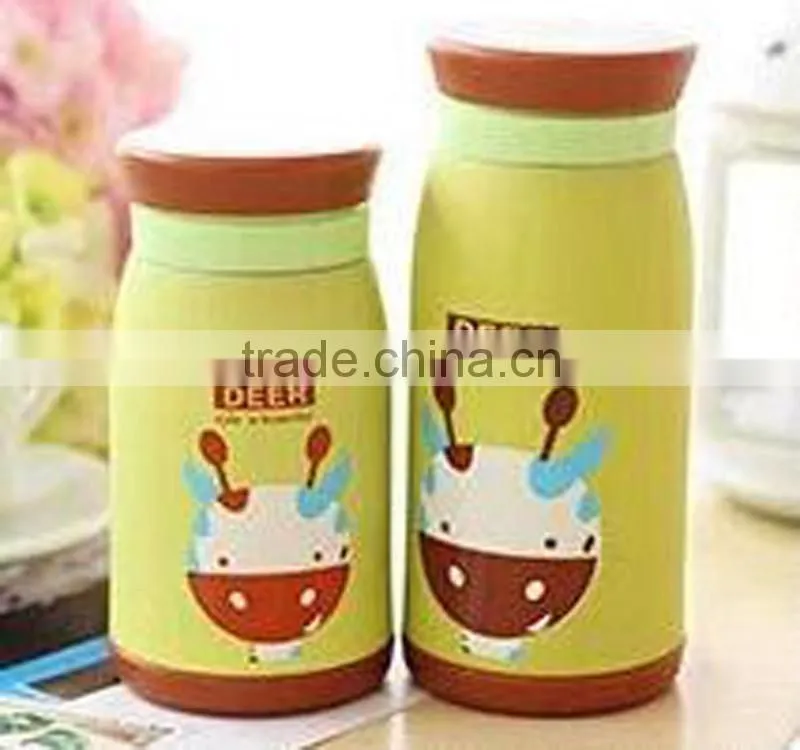 Kids Use Vacuum Insulated Stainless Steel Hot and Cold Water Bottle