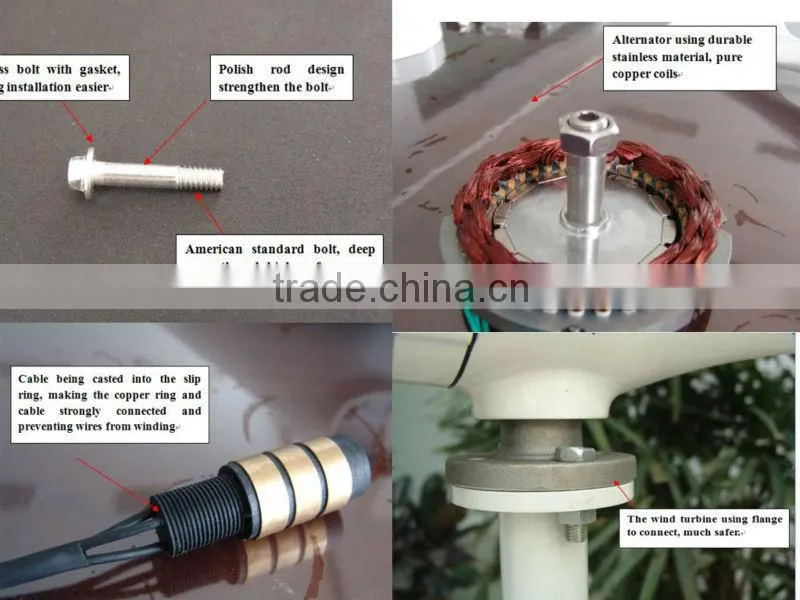 100w wind turbine