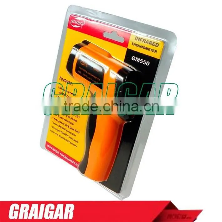 low price and high quality digital non-contact GM550 Infrared Thermometer With Laser Point