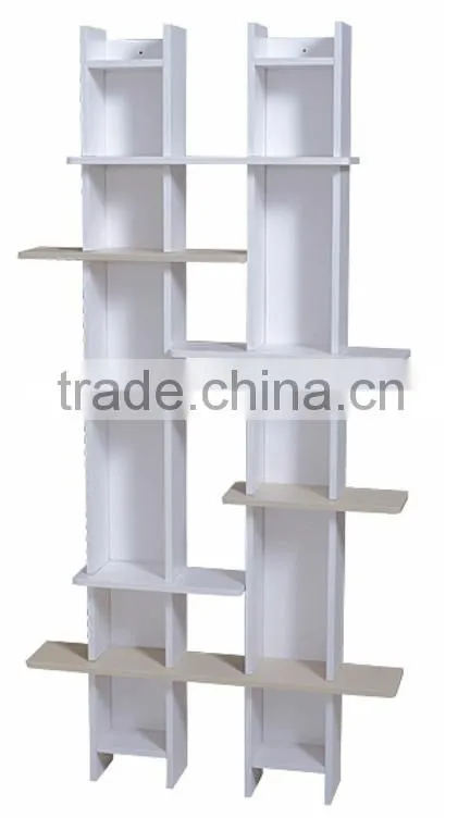 Best quality bookshelf wooden CD rack for livingroom furniture