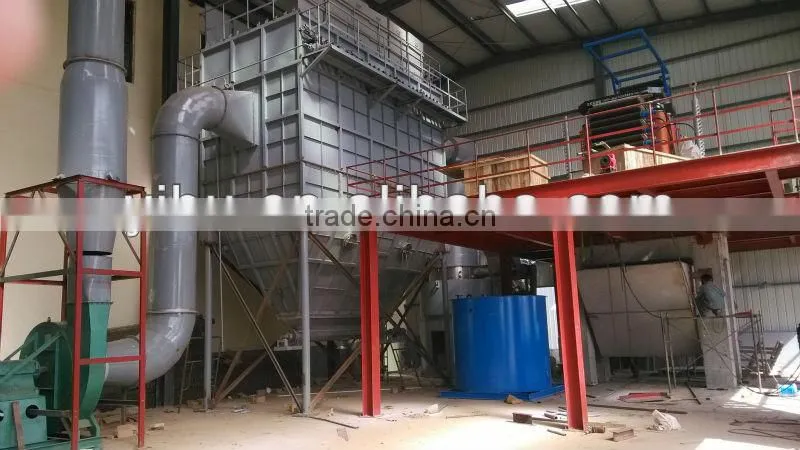 Spin flash dryer for colloidal silica