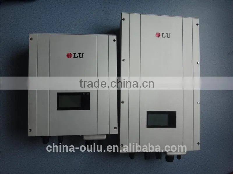 OULU brand ISO900,CE) factory pure sine wave 1KW -6KW solar grid inverter