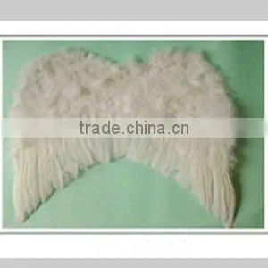 wholesale red feather wings