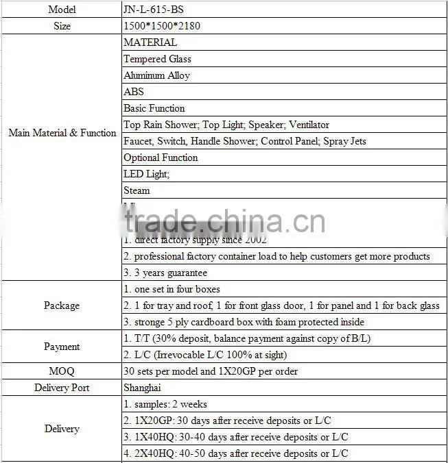 High Quality Cheap tempered glass bearings for box shower