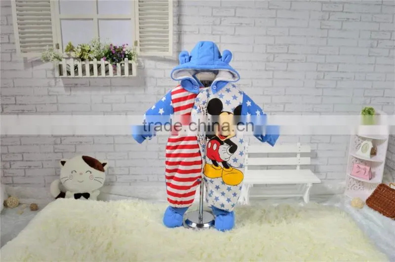 newborn 100% Colored cotton plain baby winter clothes factory organic baby rompers wholesale baby clothes