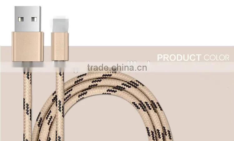 cheap colorful USB cable data cable 8pin for charging with good quality