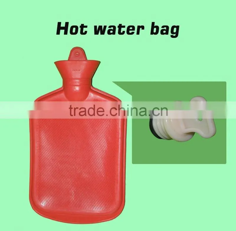 Wholesale rubber nonelectric warm winter hot water bag/bottle