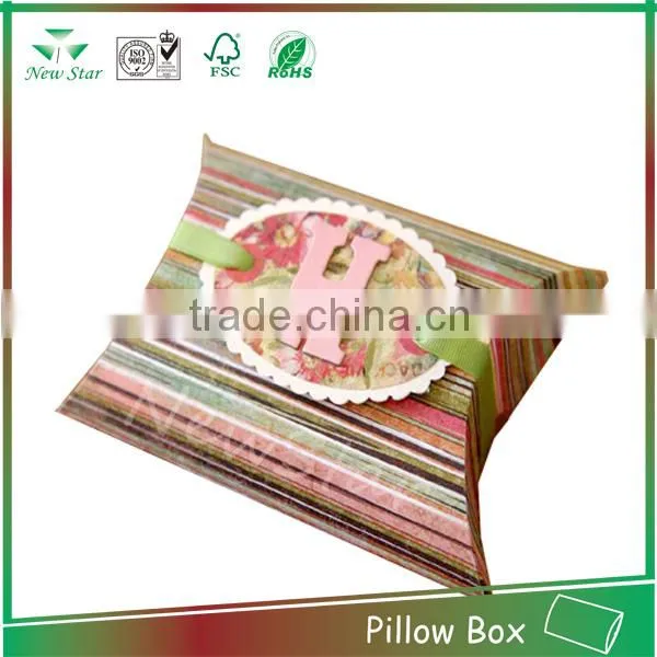 pillow box for gift packaging