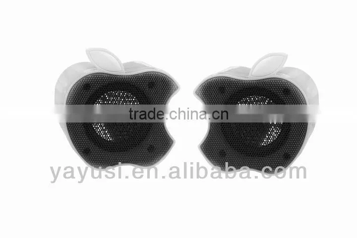 small speaker portable cute apple shape