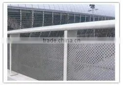 Perforated metal mesh panel