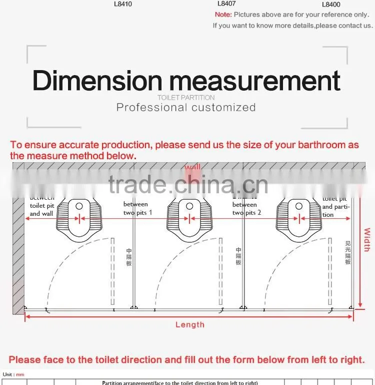 High Pressure Laminate Panel partition wall panel toilet partition