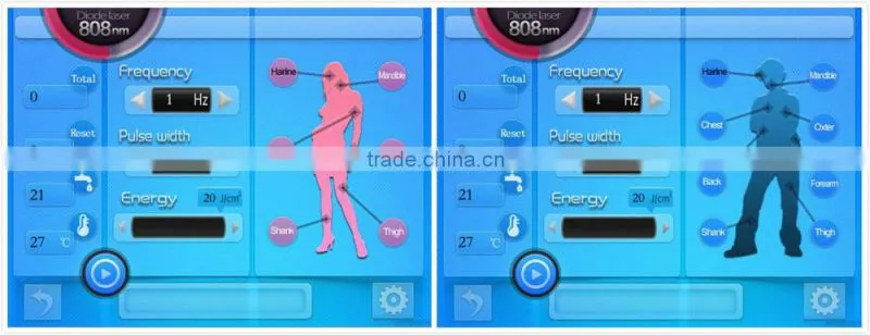 600W Painfree Portable Diode Laser Hair Removal Machine Tec Cooling
