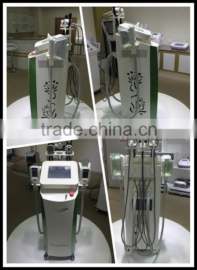 2015 Hot! 2 Freeze Cryotherapy Handles Machine/ Cryo Fat Freezing Machine