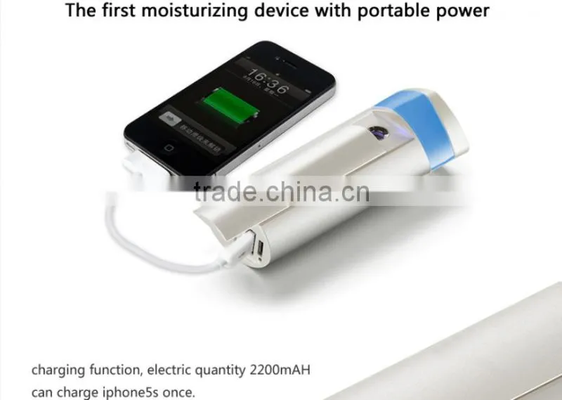 USB Rechargeable sliding Nano Facial portable mist,Spray,Home Spa,Skin Care