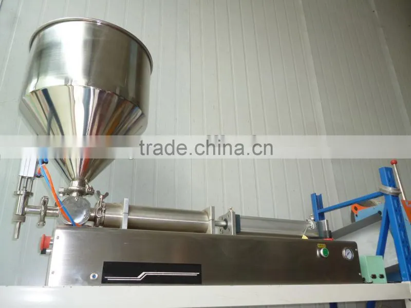 Semi automatic paste filling machine/thick paste filling machine/paste piston filling machine(Skype:shuliy218)