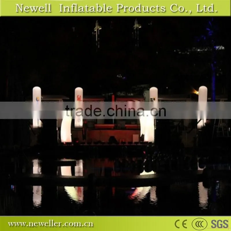 low price inflatable with 6 pillar tubes with blower
