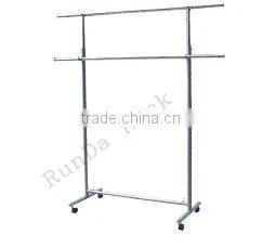 clothes hanging rail/Heavy duty single pole hanger
