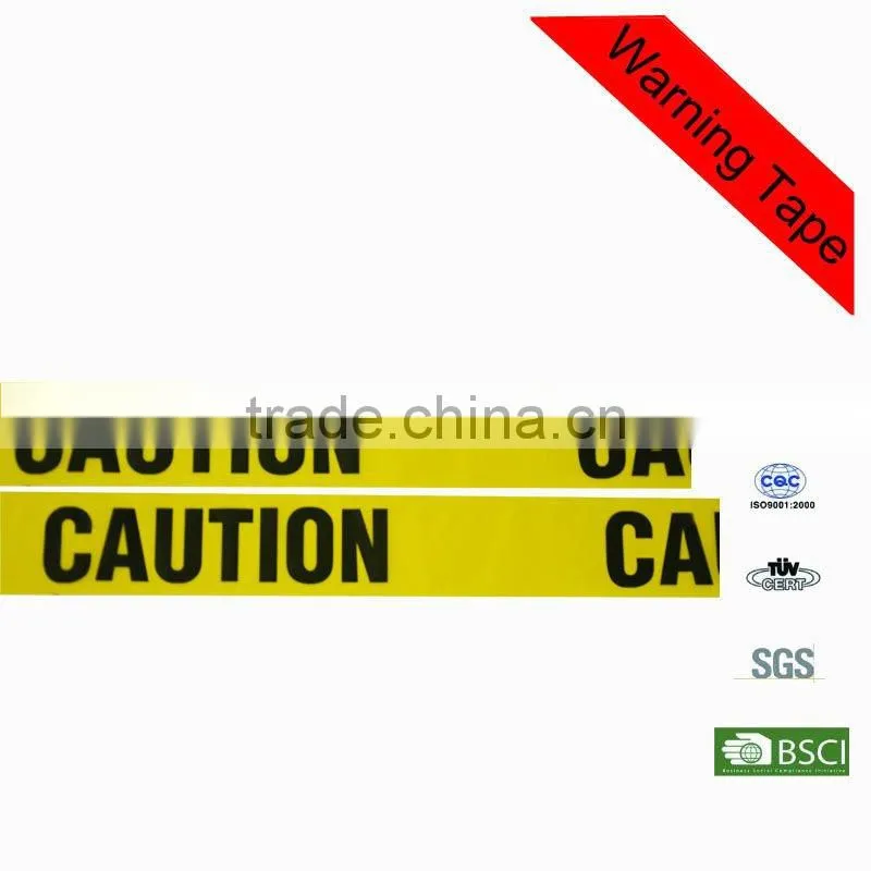 PE&PA warning tape Offer Bopp clear warning adhesive tape carton sealing bopp warning tape