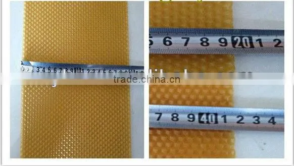 Bee wax Foundation Sheet Without Paraffin Wax