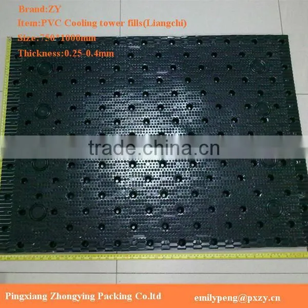 High quality&High temperature PVC fills,Liangchi Cooling tower pvc fills pack