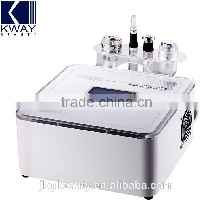 Factory hot sale no needle mesotherapy bipolar rf skin care machine with galvanic skin lifting