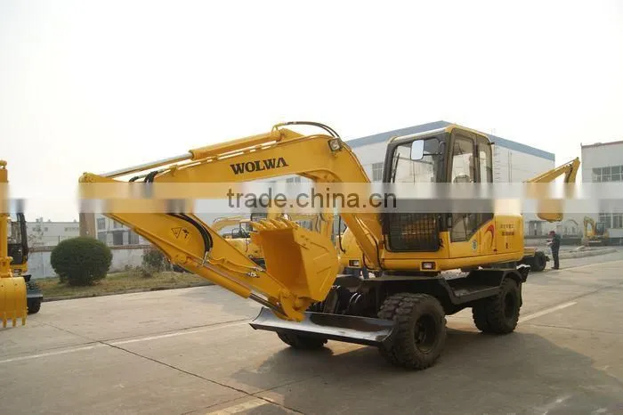 wheel excavator with sugar cane grab loader for sale