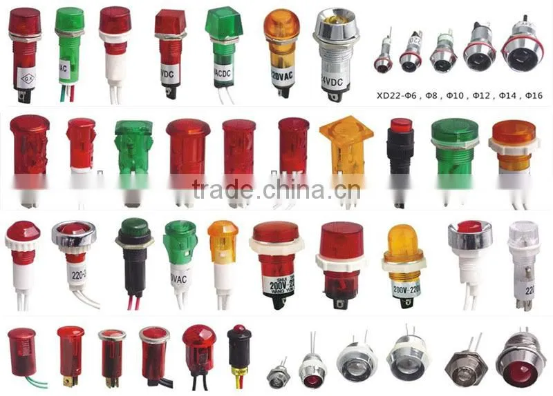 amber led indicator light bulbs PL1604W