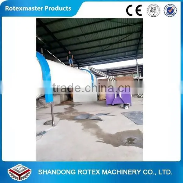 sawdust rotary dryer wood dryer in pellet line