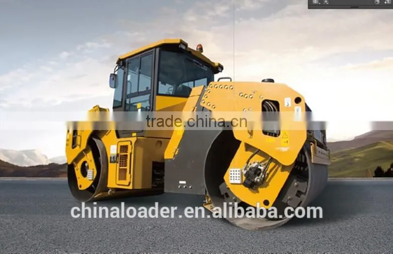 Best quality 14T hydraulic double drum road roller RD7140 for UKRAINE