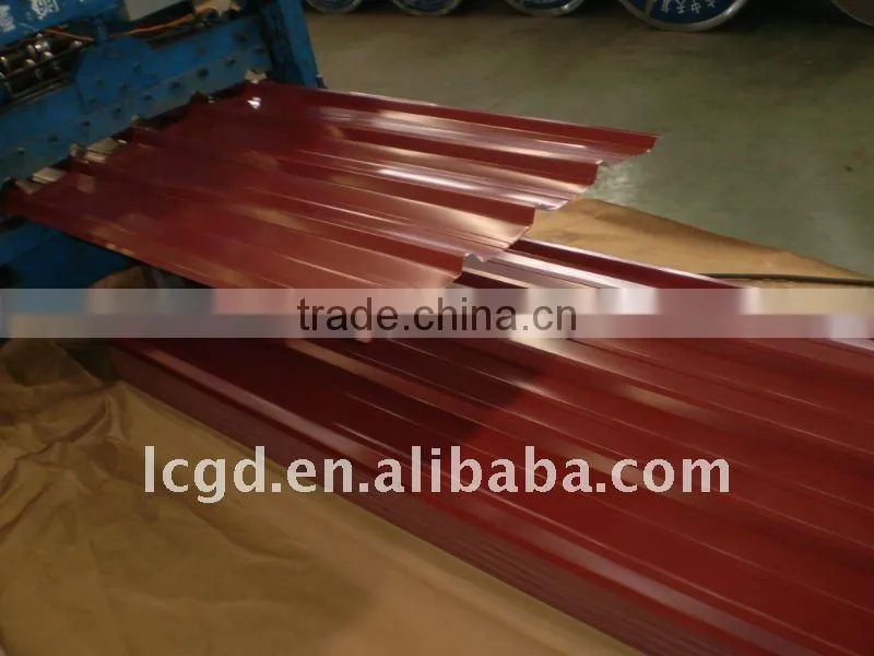 good price galvanized prepainted corrugated roof steel sheet