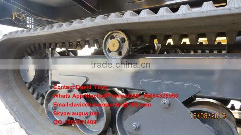 6 tons capacity full rubber track dumper in stock for sale