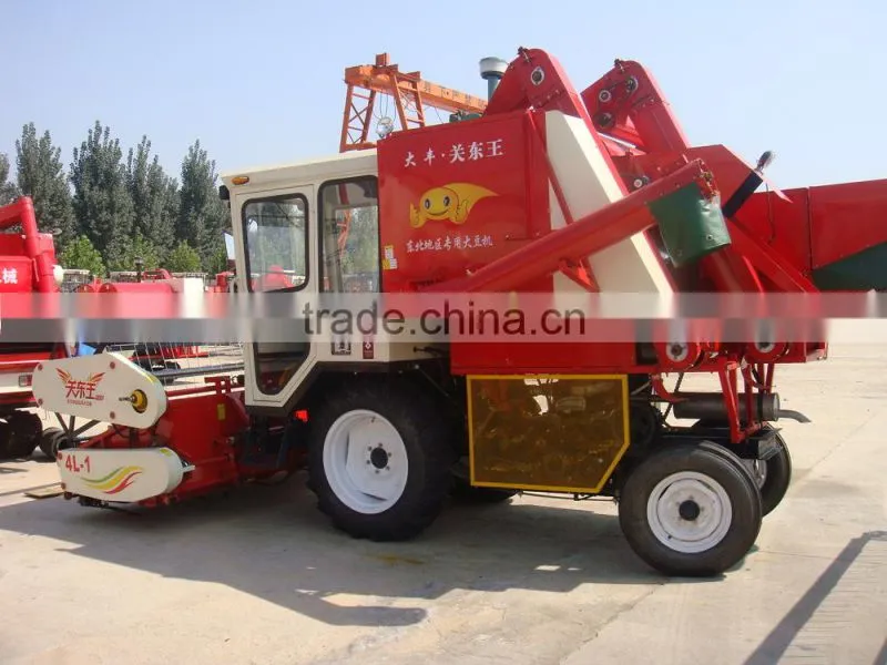 4L-1soybean harvester machine/small soybean harvester
