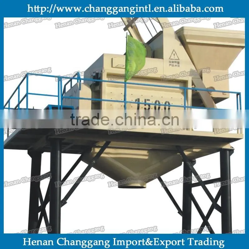 dual-axial forcing typ auto concrete mixer