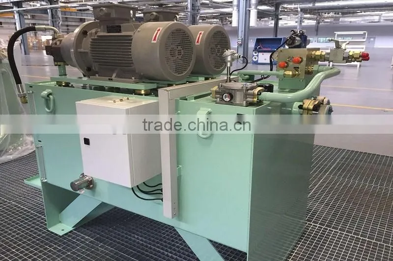 Cement products machinery hydraulic power pack