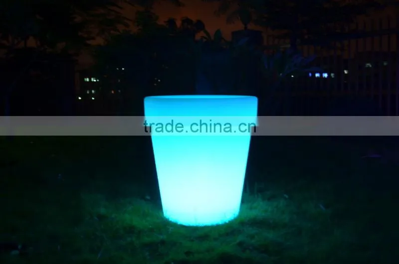 flower pot stands designs/commercial christmas decorations for sale/ beautiful led planter