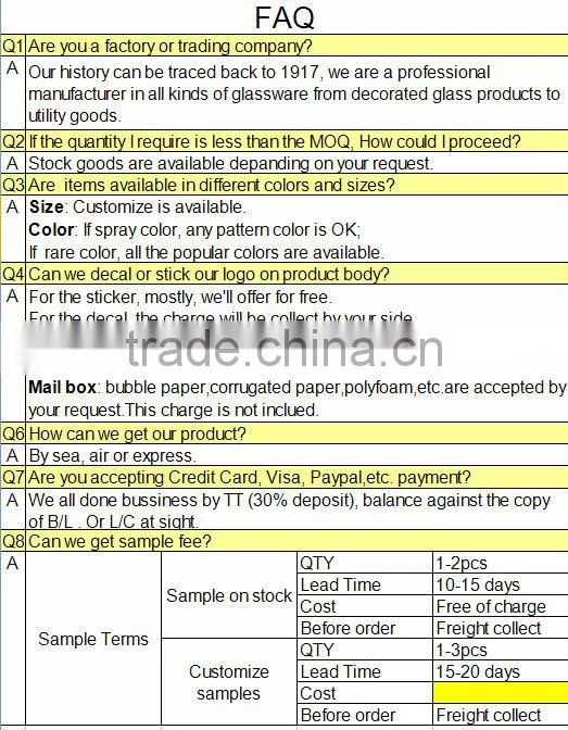 wholesale 7pcs crystal clear novelty beer decanter